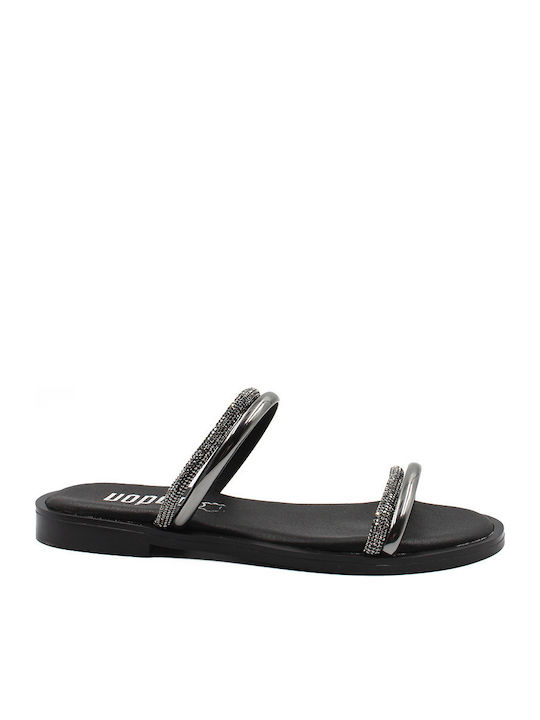 Noboo Sandale Din Piele Negru