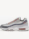 Air Max 95 Men's Sneakers Vast Gray Red Stardust Cool Gray