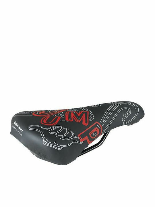 Selle Bassano Jump 018 Σέλα Ποδηλάτου Κόκκινη 240 x 145 mm
