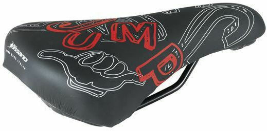 Selle Bassano Jump 018 Σέλα Ποδηλάτου Κόκκινη 240 x 145 mm