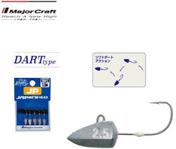 Major Craft Μολυβοκεφαλές Σετ 5τμχ 2gr