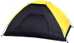 ArteLibre Ko Lipe Automatisch Campingzelt Iglu Gelb für 10 Personen 300x300x170cm.