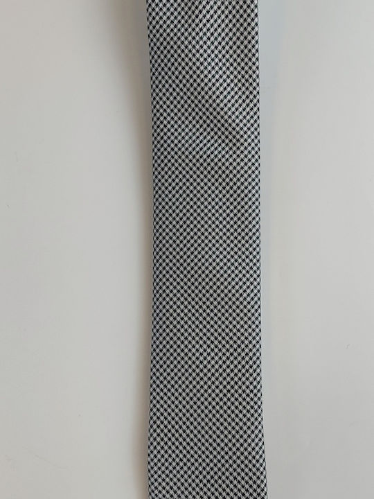 Monte Napoleone Herren Krawatte Monochrom in Gray Farbe