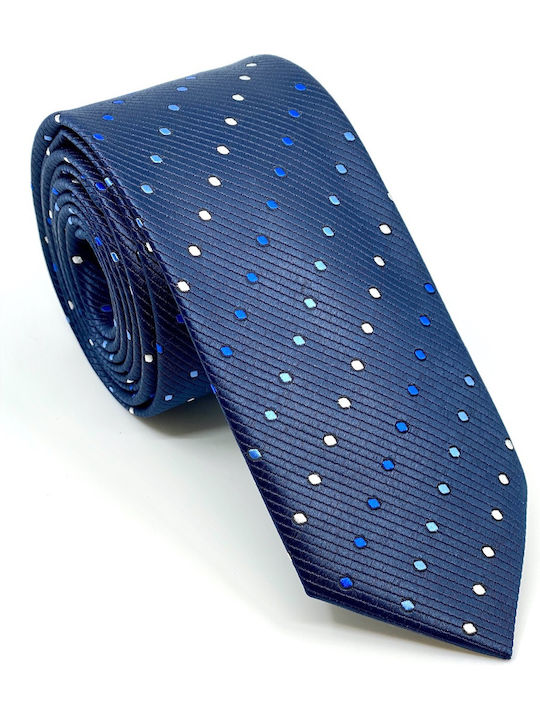 Legend Accessories Herren Krawatten Set Synthetisch Gedruckt in Blau Farbe