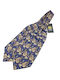 Legend Accessories Ανδρική Γραβάτα με Σχέδια σε Μπλε Χρώμα