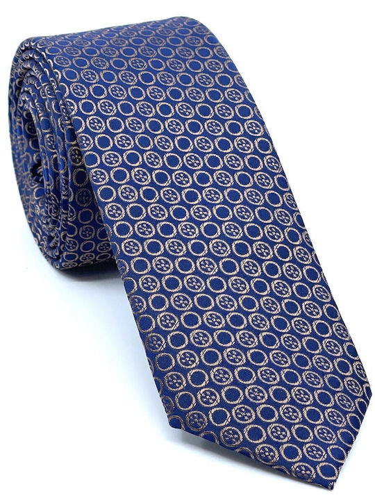 Legend Accessories Men's Tie Monochrome Blue