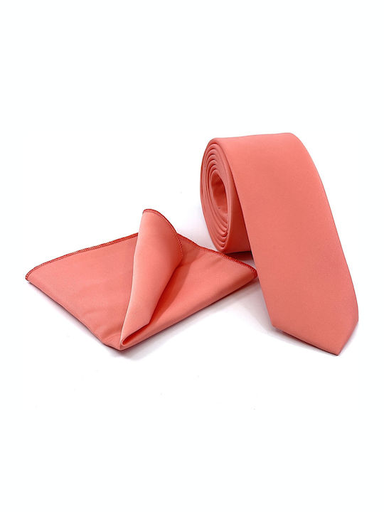 Legend Accessories Men's Tie Set Monochrome Orange