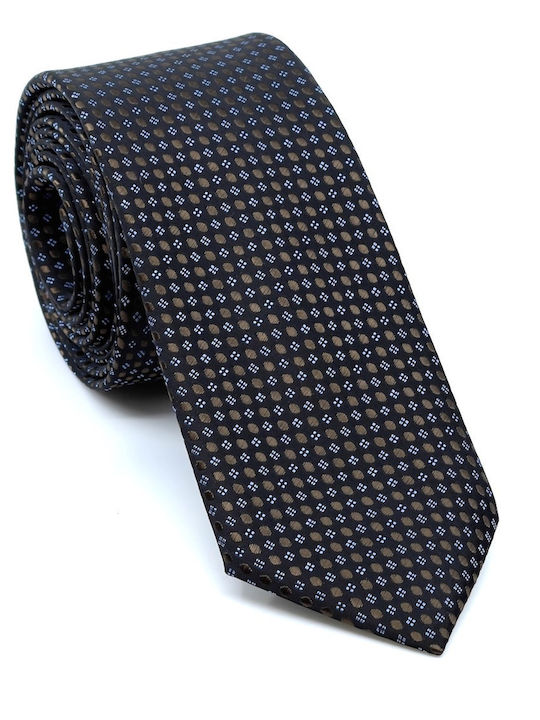Legend Accessories Men's Tie Set Printed Brown