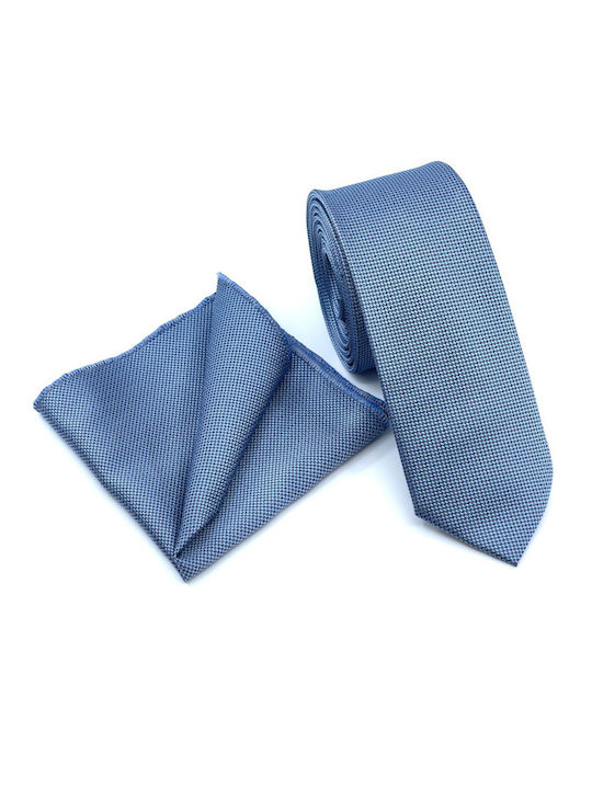 Legend Accessories Men's Tie Printed Light Blue