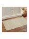 Lino Home Velmar Rectangular Kitchen Mat with Anti-slip Underlay Beige 60x90εκ.
