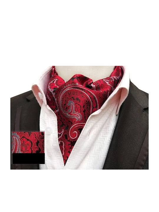 Legend Accessories Herren Krawatte Gedruckt in Rot Farbe