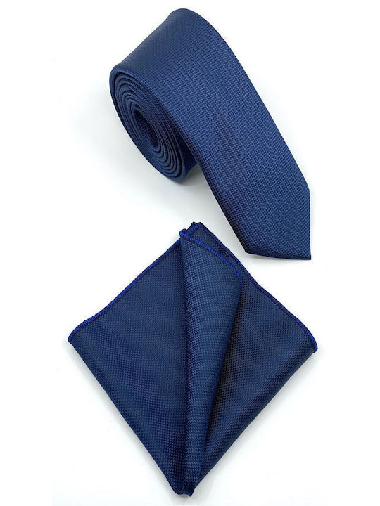 Legend Accessories Men's Tie Set Monochrome Blue