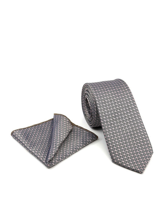 Legend Accessories Men's Tie Set Printed Pink