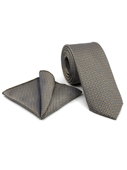 Legend Accessories Men's Tie Set Printed Blue