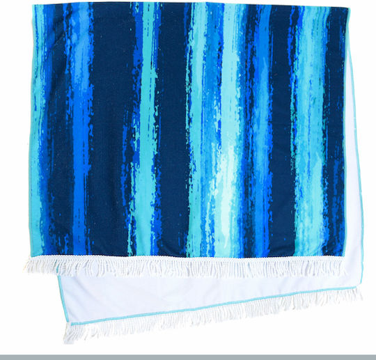 MiandMi Strandtuch Blau 180x100cm.