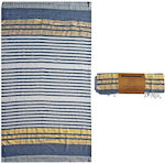 Pestemal Beach Towel Cotton Blue 180x90cm.