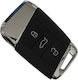 Volkswagen Foldable Car Key Shell with Blade with 3 Buttons for VW