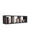 Shelf Wall Gray 90x22x25cm