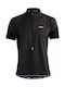 Bicycle Line Men's Short Sleeves Cycling Jersey Black