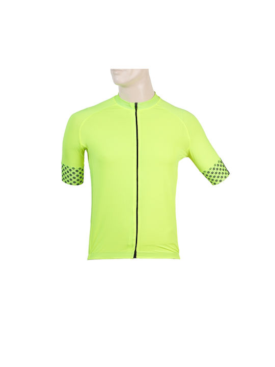 Demaraz Κοντομάνικη Μπλούζα Road Bike Κίτρινη
