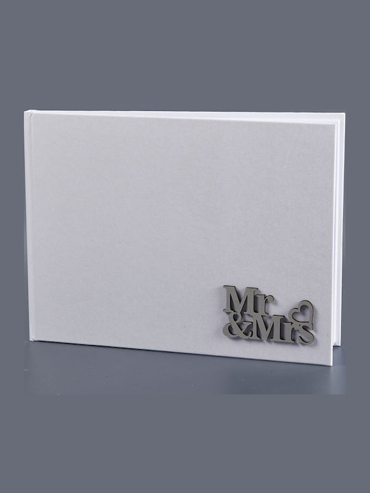 Nuova Vita Wedding Wish Book White