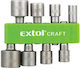 Extol Căpăcei Hexagonali Set 8buc
