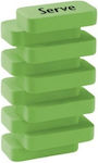 Serve Eraser for Pencil and Pen 1pcs Green