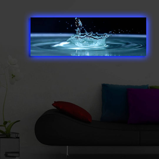 Πίνακας Ξύλινος με LED Φωτισμό 90x90cm Πίνακας Ξύλινος με LED Φωτισμό 90x90cm