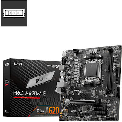 MSI Pro A620M-E Placă de bază Micro ATX cu AMD AM5 Socket