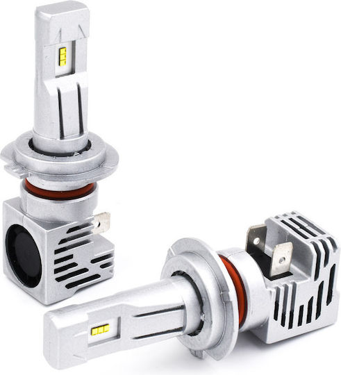 Carsun Λάμπες H7 LED 6500K Ψυχρό Λευκό 9-32V 55W 2τμχ
