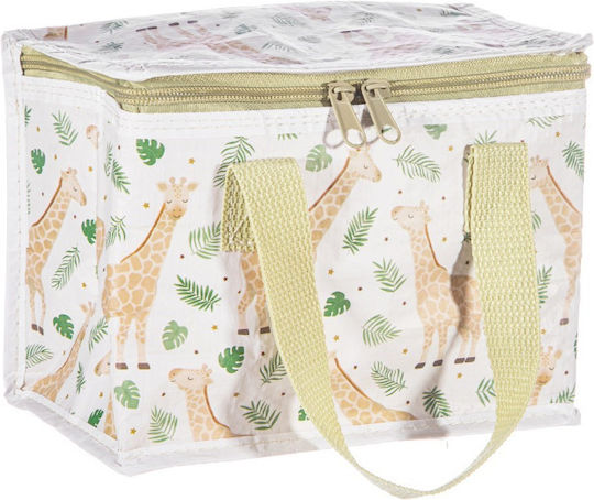 Sass & Belle Gigi Giraffe Σχολικό Τσαντάκι Φαγητού Χειρός Μπεζ 21x12x15cm
