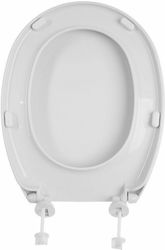 Aniplast Plastic Toilet Seat White