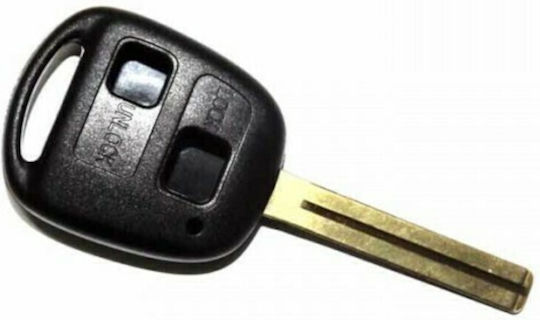 Lexus Carcasă cheie auto cu lamă cu 2 butoane pentru Toyota / Lexus