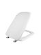 TechnoSet Toilettenbrille Bakelit 41.5-44x34cm Weiß