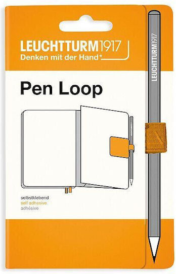 Leuchtturm1917 Pen Loop Rising Sun Stiftetui für 1 Stifte in Orange Farbe
