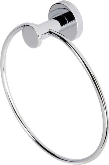 Geesa Nemox Ring Badezimmer Einzeln Schrauben ​18.3x18.3cm Inox Silber