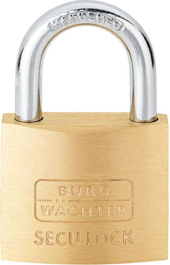 Burg Wachter Ορειχάλκινο Λουκέτο Πέταλο με Κλειδί 40mm