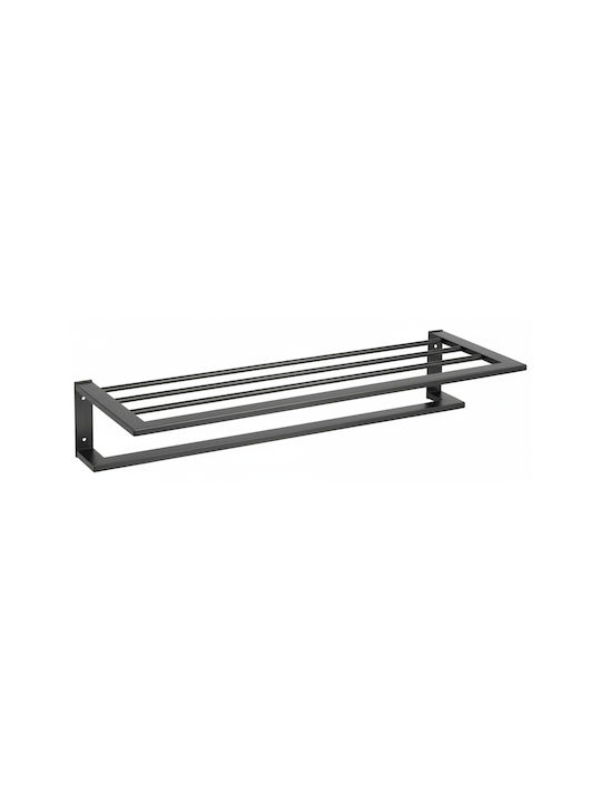 Bronze Art Wall-Mounted Bathroom Shelf Unit wit...