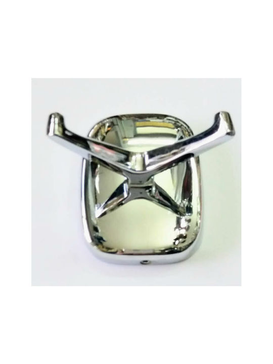 Milano Nets Double Wall-Mounted Bathroom Hook Silver