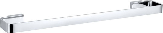 Bemeta Single Wall-Mounted Bathroom Rail ​60x60cm Silver