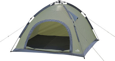 Cattara Budva Σκηνή Camping Igloo Γκρι 4 Εποχών για 3 Άτομα 280x220x140εκ.