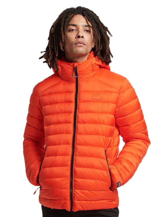 Fuji Athletic Jacket Waterproof Orange