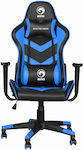 Marvo Scorpion CH-106 v2 Artificial Leather Gaming Chair with Adjustable Arms Black/Blue