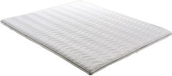 Cosmostrom Soft 51-0222 Υπέρδιπλο Spumă με Αποσπώμενο Κάλυμμα & Λάστιχα Εφαρμογής 160x200x7.5buc