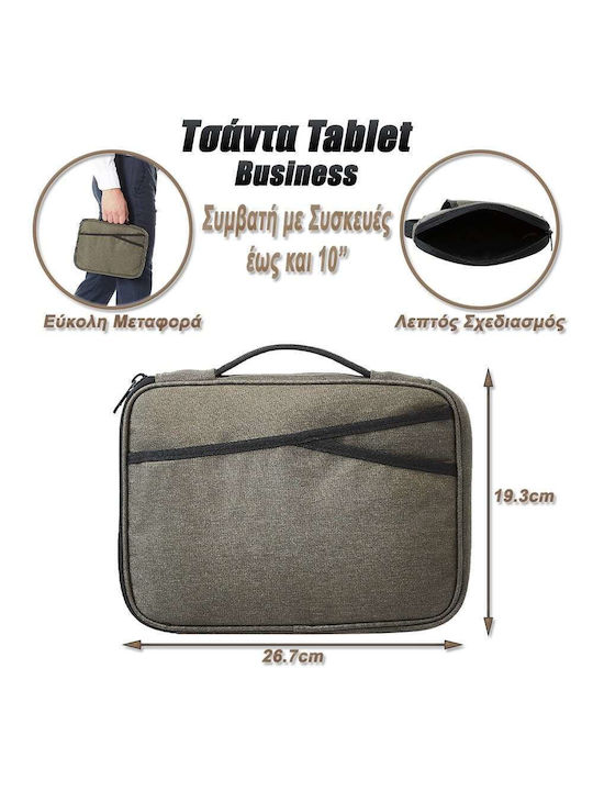 Buisiness Θήκη Laptop 10" Army Green
