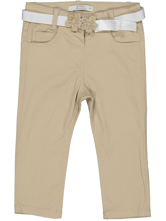 Birba Trybeyond Girls Fabric Trouser Beige