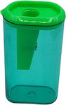 Plastic Pencil Sharpener Barrel Green