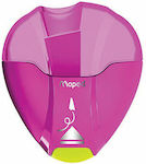 Maped Plastic Pencil Sharpener Barrel Pink