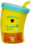 Deli Plastic Pencil Sharpener Barrel Yellow