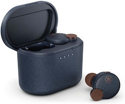 Yamaha TW-E7B In-ear Bluetooth Handsfree Căști cu rezistență la transpirație și husă de încărcare Albastru